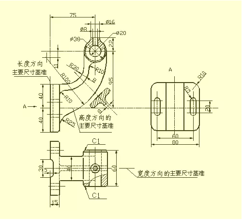 叉架类零件